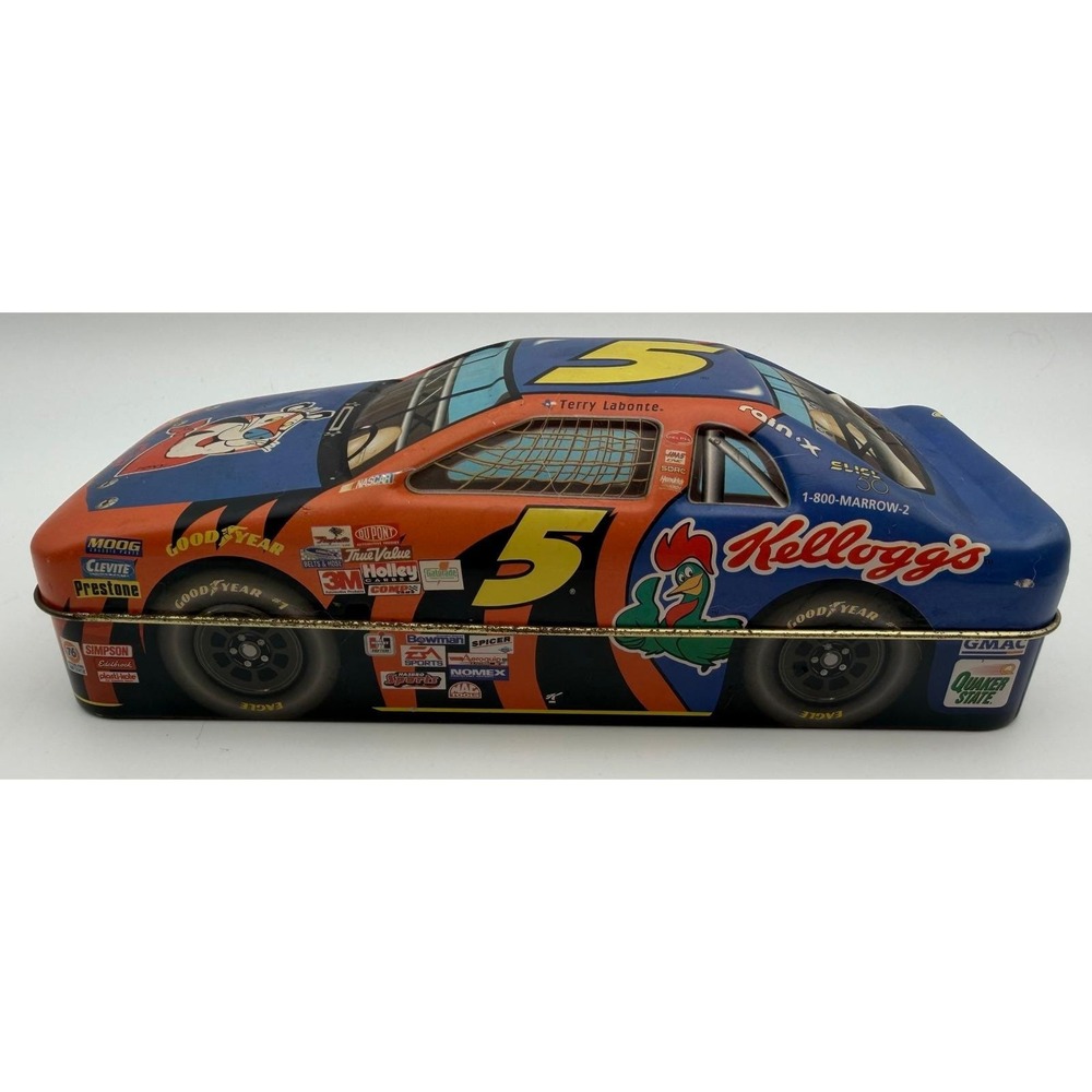 Terry‎ Labonte 5 Kelloggs Chevrolet Monte Carlo NASCAR Collectible Tin 2001 B108